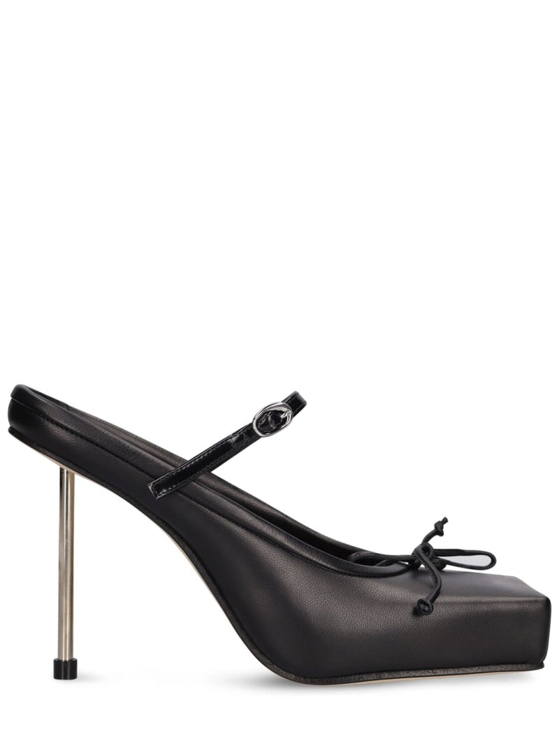 Jacquemus
95mm Leather high heel mules