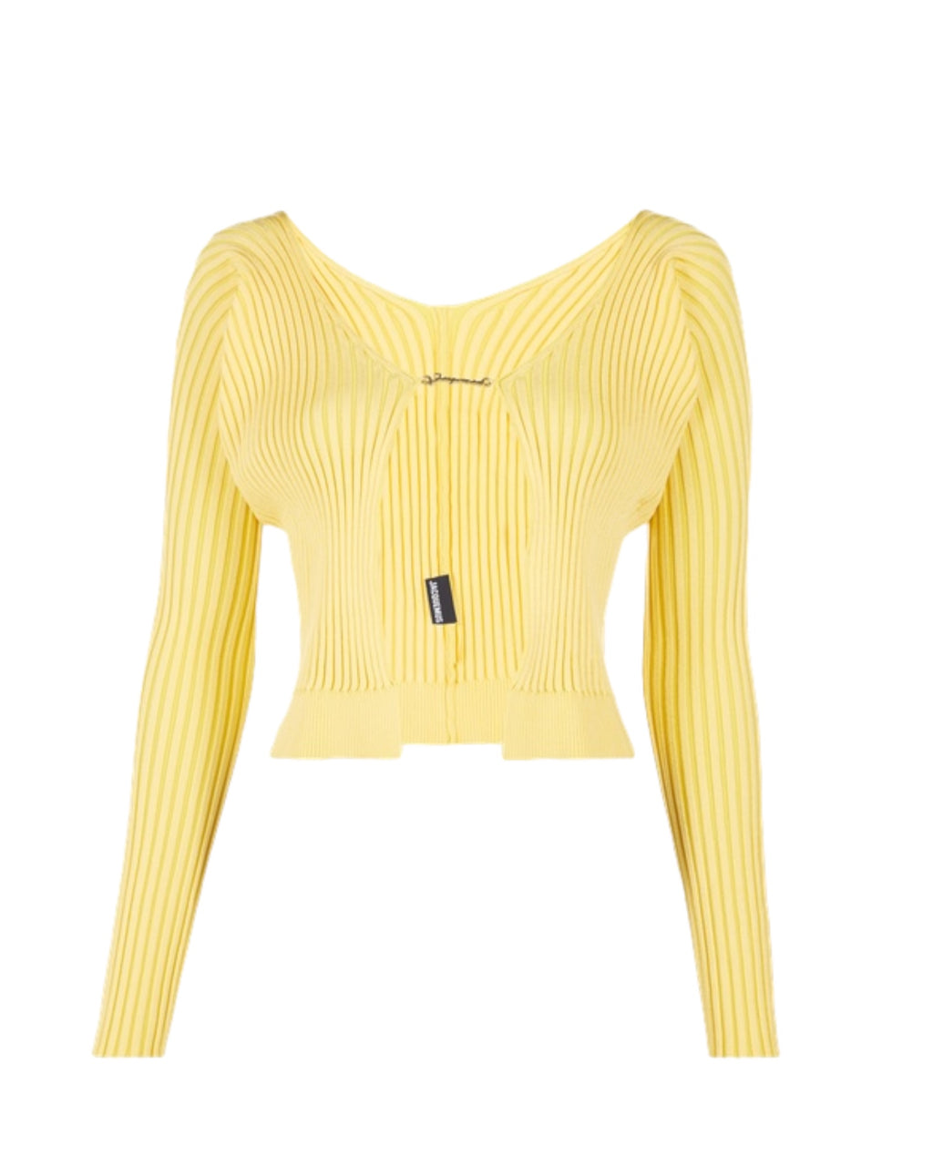 JACQUEMUS
La Maille Pralù Longue cardigan - Yellow