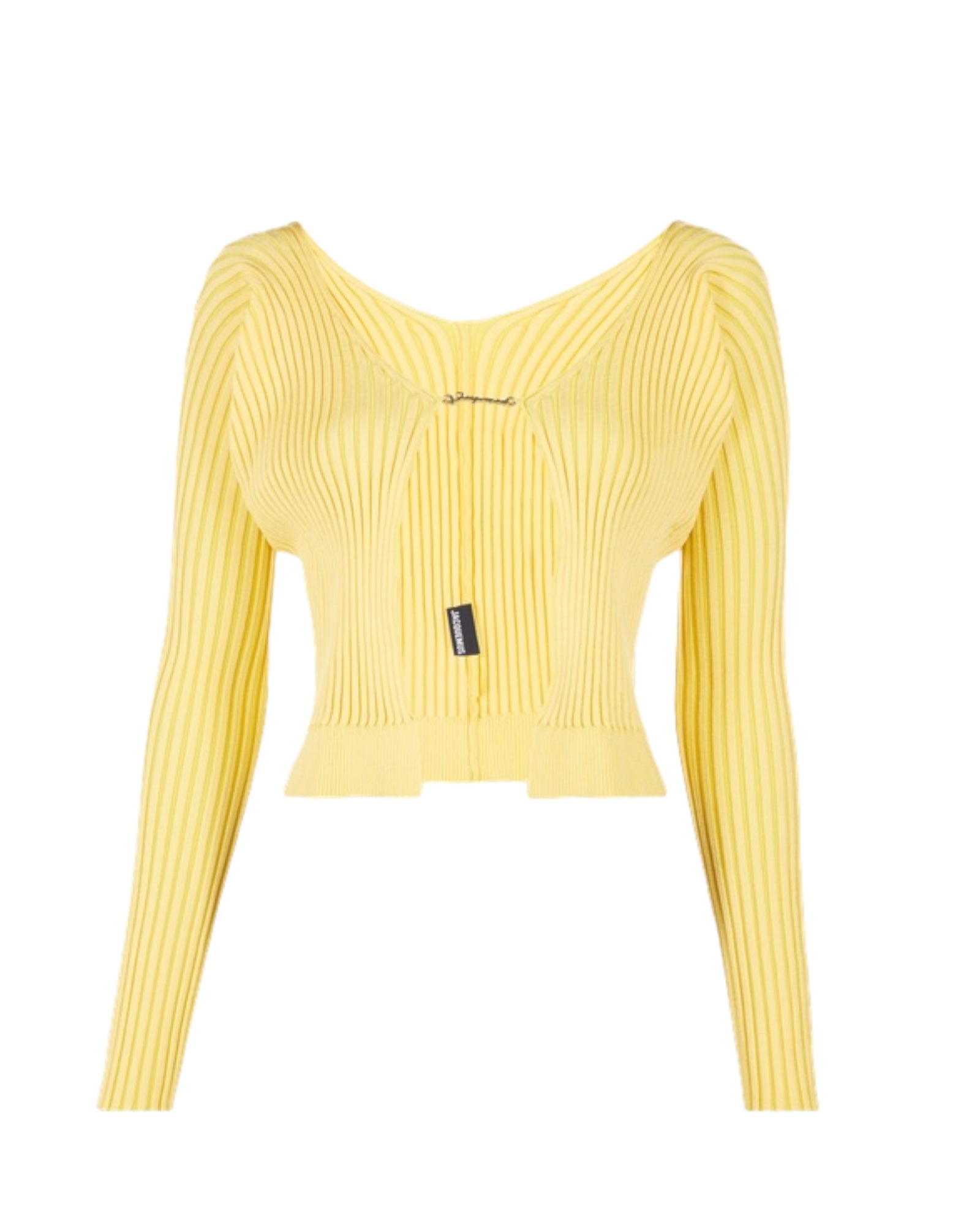 JACQUEMUS
La Maille Pralù Longue cardigan - Yellow