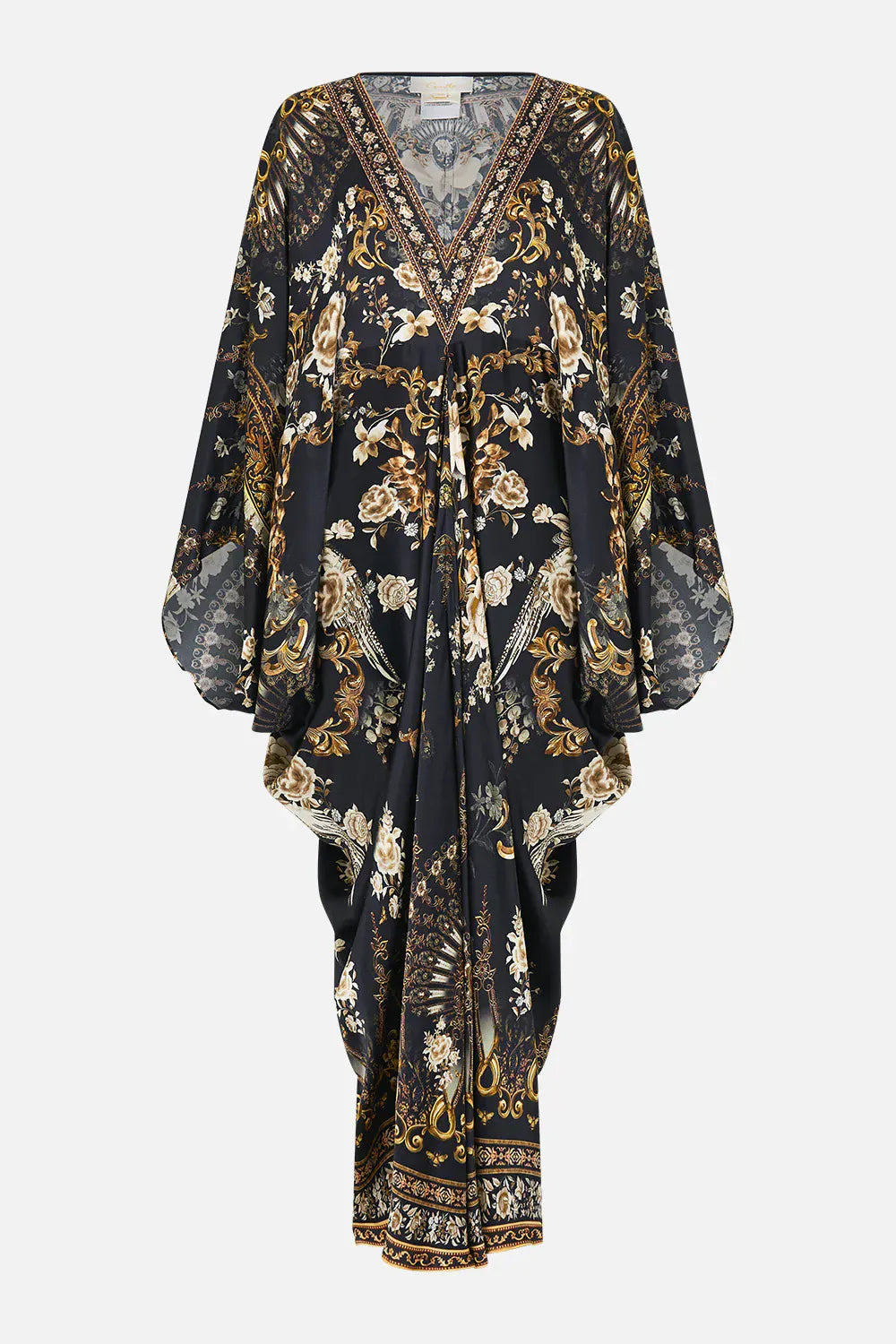 CAMILLA – T Shape Long Kaftan | Flamenco Folklore