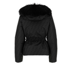 FENDI Ski 
Black FF nylon down jacket