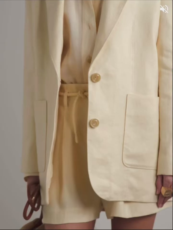 ZIMMERMANN 
Illuminate Linen Blazer